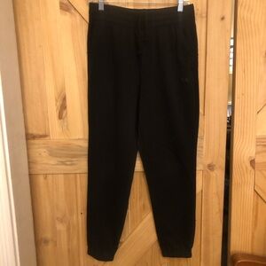 Fila  Womens Black SweatPants Size M Logo Accent